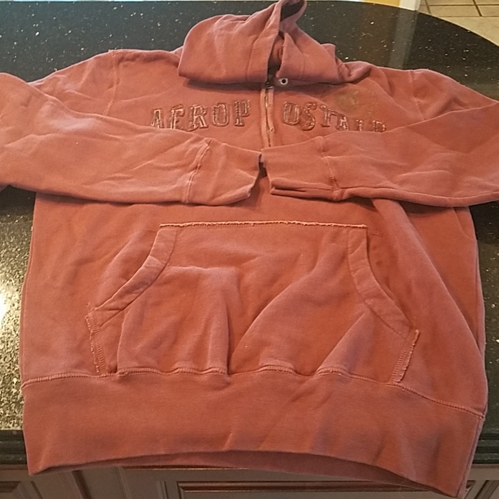Aeropostale Maroon Jacket with Hood